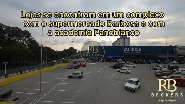 Loja para locação com 50m² em um complexo comercial no bairro Planalto em São Bernardo do Campo.