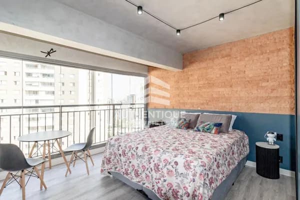Apartamento Studio em Moema na Quadra do Metrô à Venda