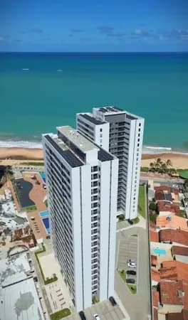 04 suítes sendo 02 reversíveis, mobiliado e vista pro mar, em Jacarecica