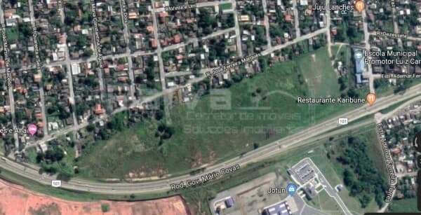 Área Residencial/Comercial com 94.000m² em Itaboraí, à margem da Manilha/Duques (sentido Niterói)