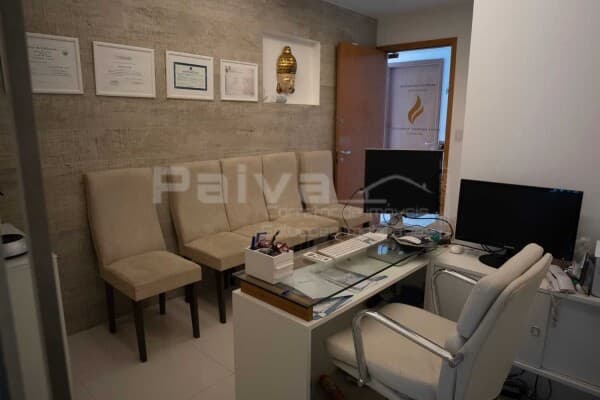 Sala Comercial totalmente equipada (consultório médico)