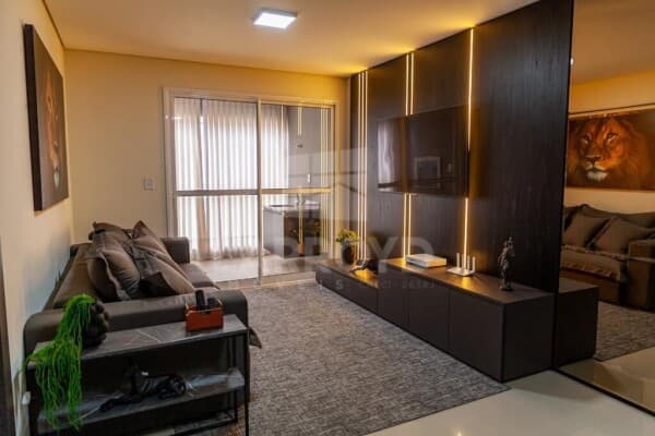 Apartamento mobiliado à venda no Residencial Monterey