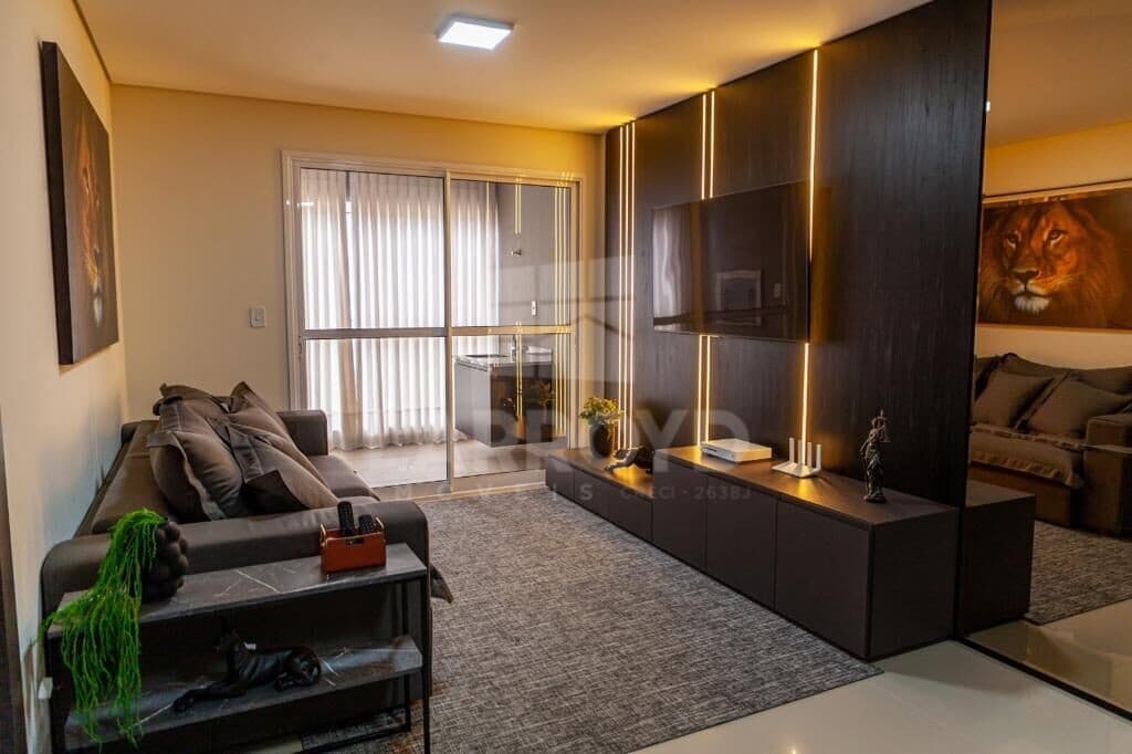 Apartamento mobiliado à venda no Residencial Monterey