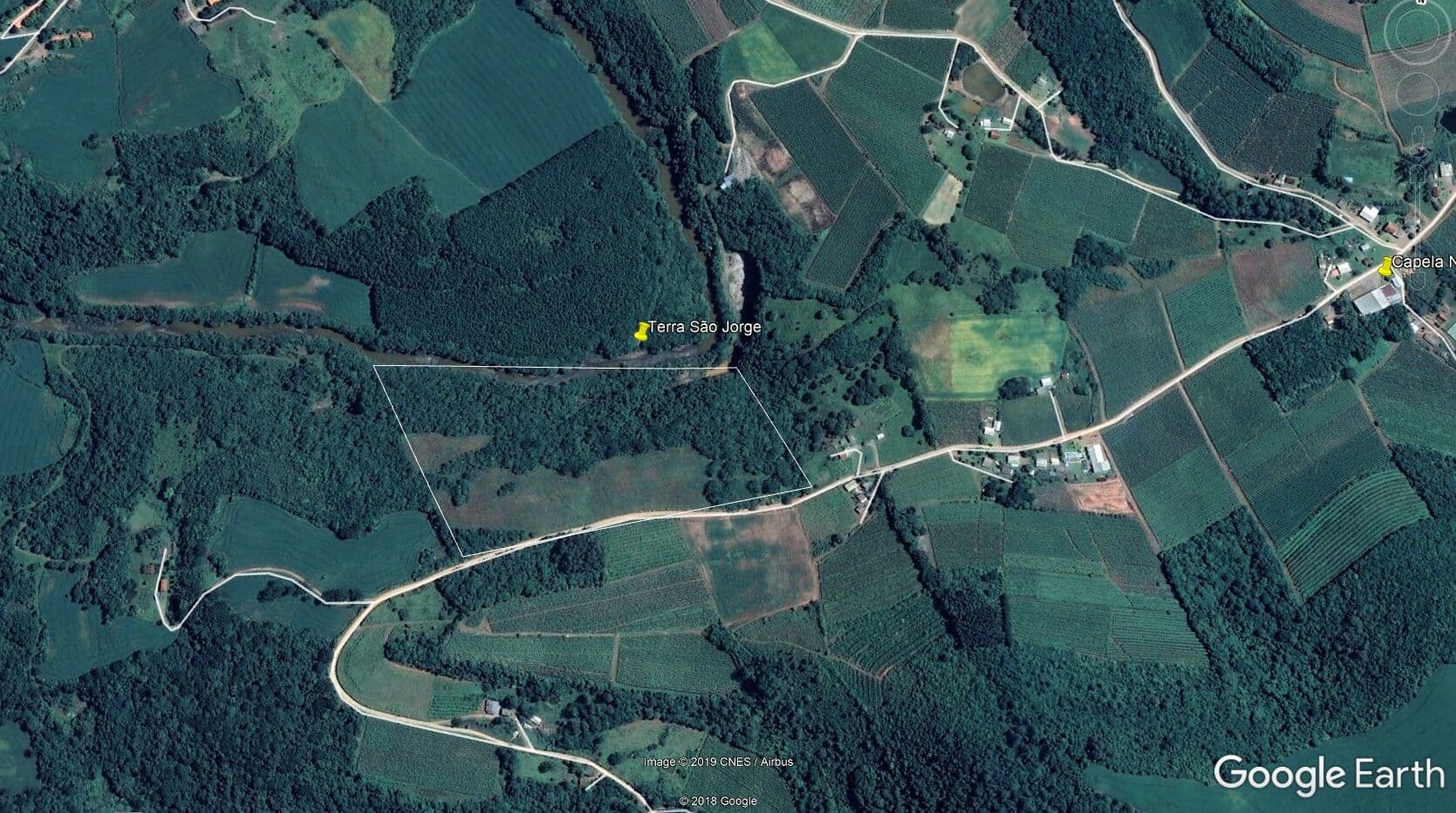Área Rural e Pedreira de Basalto