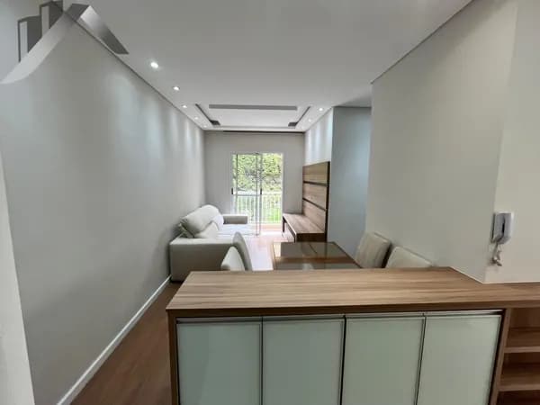 Apartamento térreo 2 Quartos 1 é Suíte Residencial Mobiliado Tingui