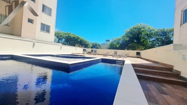 Apartamento 2 quartos sendo uma suíte no Ilhas Gregas Home Club .