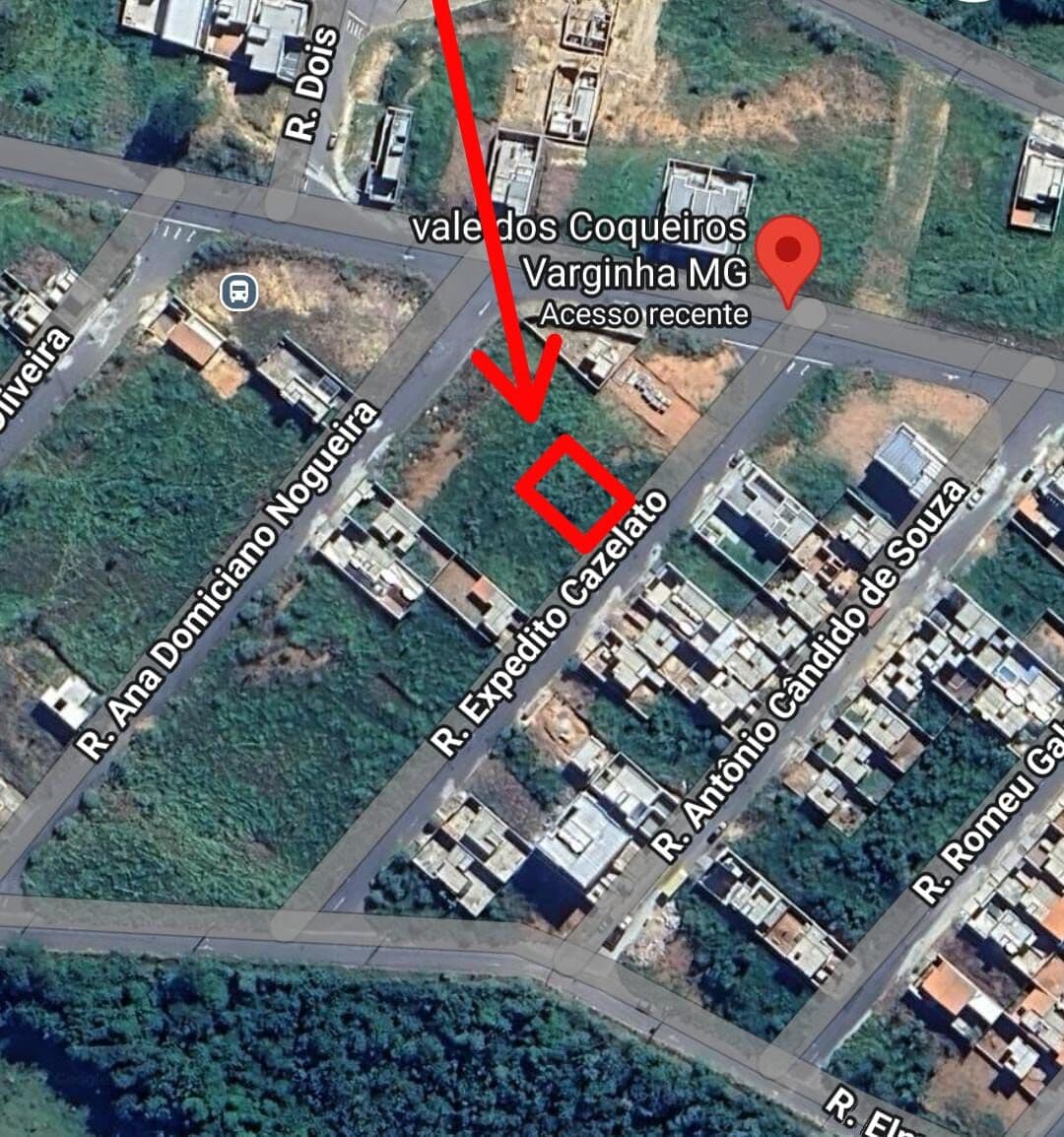 Lote/Terreno em Varginha - Vale dos Coqueiros