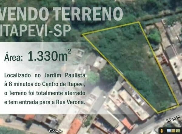 Terreno para Investimento - Construção de Empreendimento Imobiliário
