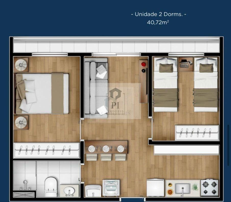 Apartamento em Jandira - Residencial Lecce