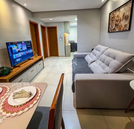 Apartamento com mobília completa