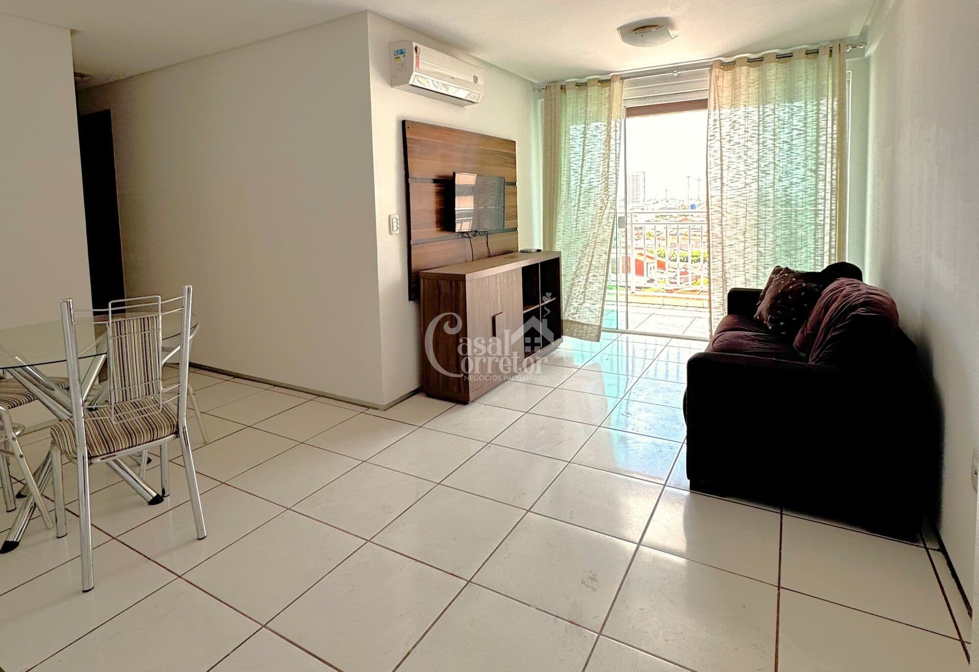Apartamento Mobiliado no Condomínio Mediterranee