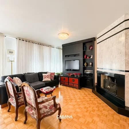 Apartamento duplex mobiliado