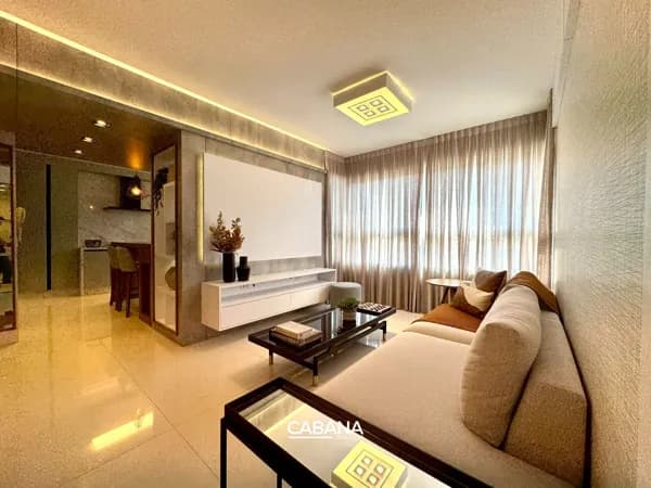 AP731 - Apartamento novo mobiliado no Panazzolo