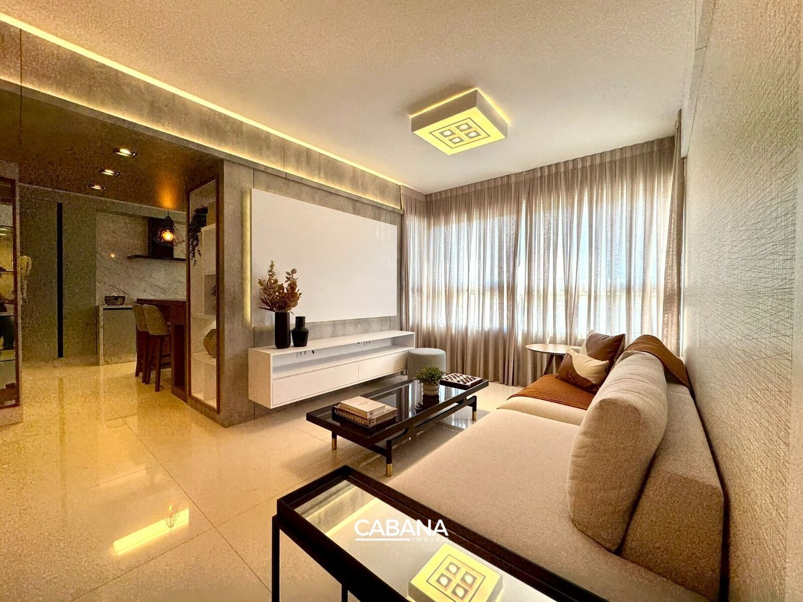 AP731 - Apartamento novo mobiliado no Panazzolo