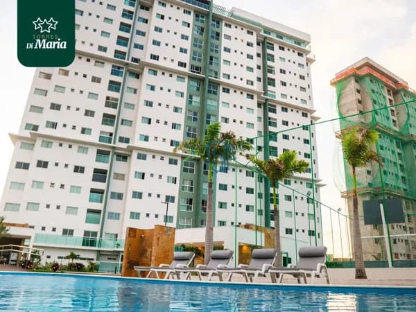 Apartamento Padrão/Torres Di Maria*/A partir dos andares medianos os apartamentos já tem vista para o mar (a partir do 7° andar), energia solar nas áreas comuns, trazendo economia e consciência ambiental para o condomínio.