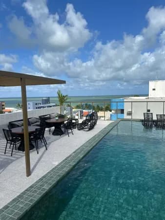 FLAT EM JOÃO PESSOA/ FLAT BEIRA MAR/ ÁREA DE LAZER/ FLAT EM CAMBOINHA/ FLAT COM ÁREA DE LAZER/FLAT EM CAMBOINHA FLAT