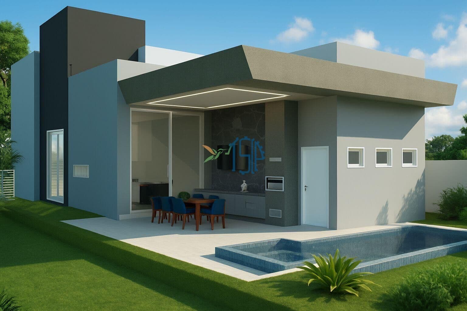 Casa Alto Padrão/ ALPHAVILLE PARAÍBA |
