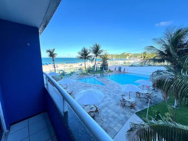Apartamento Flat/Corretores, tenho um flat à venda no Condomínio Ponta Negra Beach,