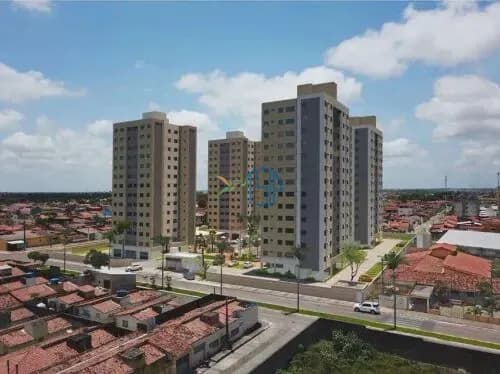 Apartamento com 2/4 - 51m² - Green Life Parnamirim - Rosa dos Ventos - Parnamirim RN