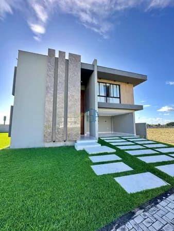Casa Alto Padrão/VENDO – Casa Alto Padrão no Condomínio Reserva Bonfim – Beira da Lagoa!