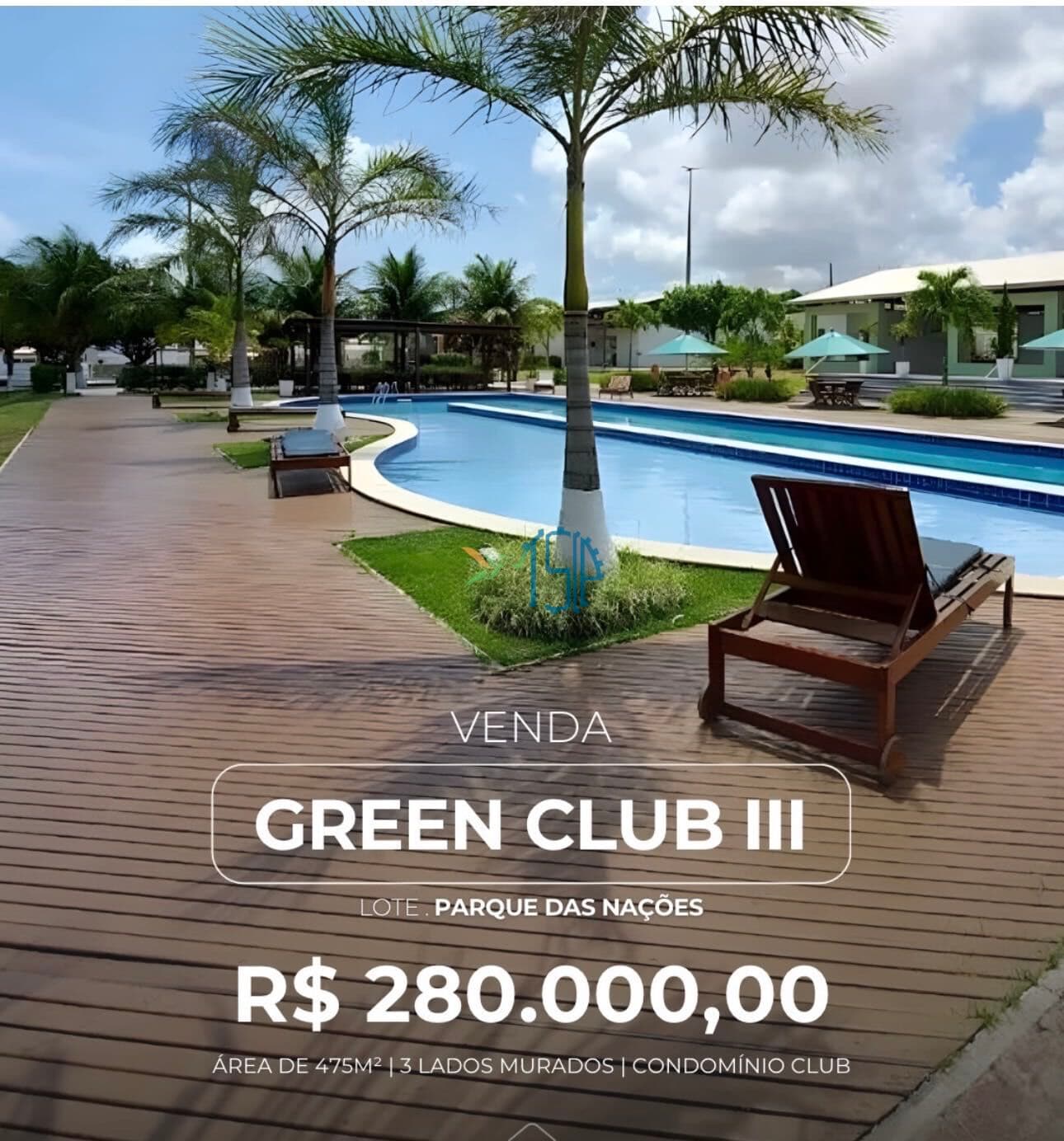 TERRENO NO GREEN CLUB III / TERRENO DE CONDOMINIO EM PARQUE DAS NAÇÕES / TERRENO DE CONDOMINIO EM PARNAMIRIM / TERRENO DE CONDOMINIO EM NATAL