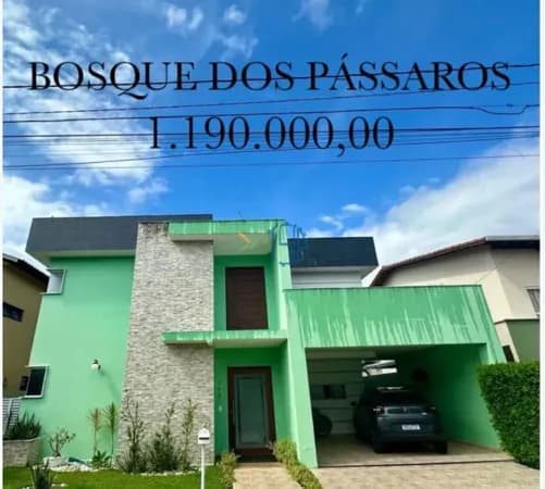 Casa Duplex / Casa Alto padrão em Natal / Casa Duplex de Condomínio / Casa Duplex em Parnamirim / Casa Duplex no condomínio Bosque dos Pássaros