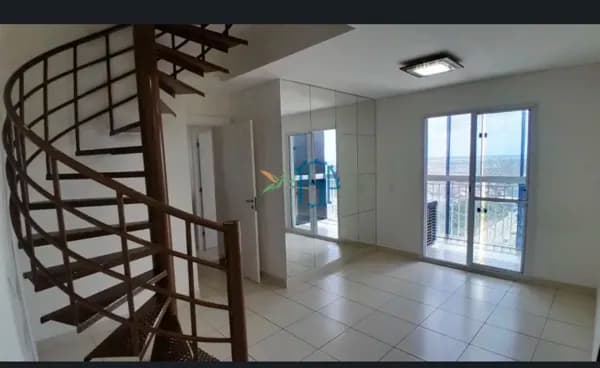 Apartamento Padrão/Cobertura duplex de 132m2 andar alto (16°) lado da sombra no Condomínio Novo Sttilo Home Club com ampla área gourmet e churrasqueira no terraço