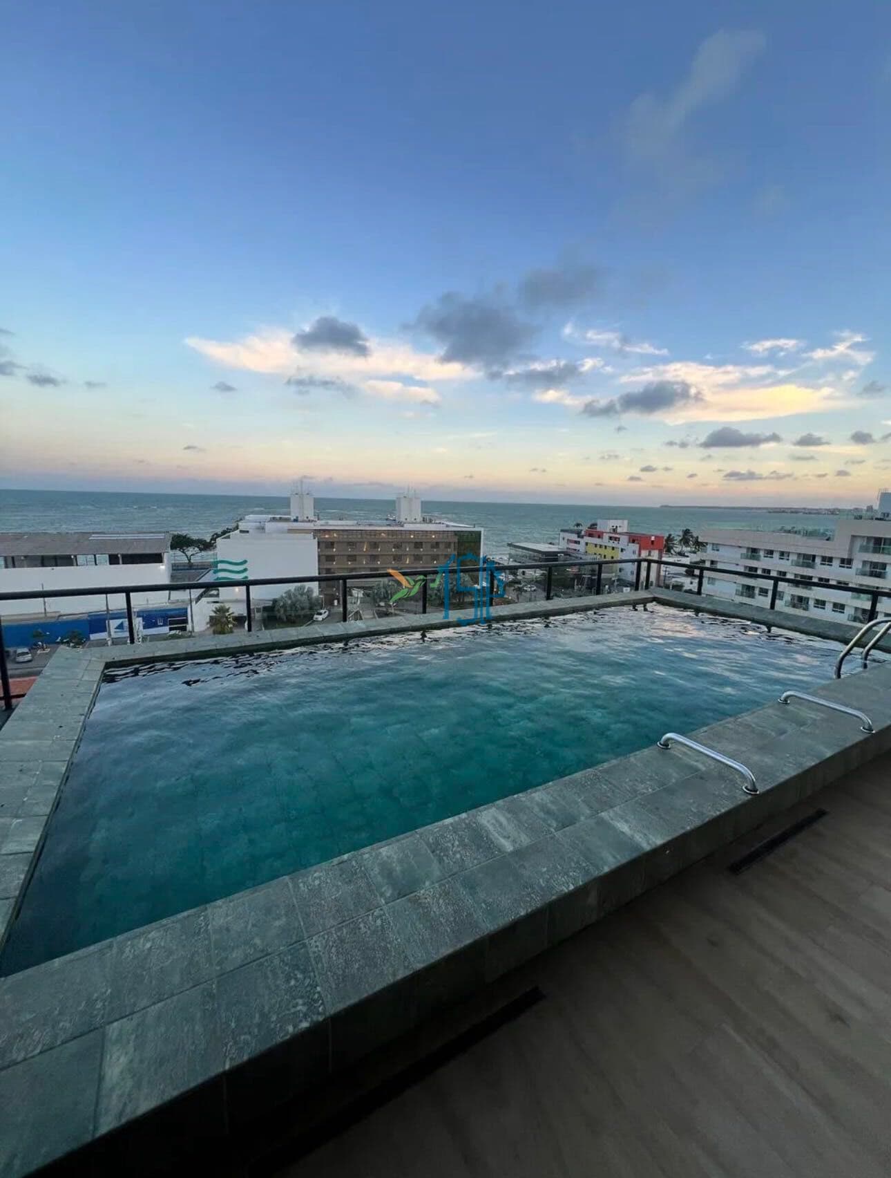 Apartamento Padrão/Flat Novo no Ciel Home - 70m da Praia | Vista para oMar |