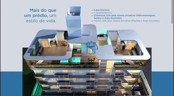 COBERTURA DUPLEX NOS BANCARIOS / COBERTURA DUPLEX VIVANT 2 RESIDENCE / COBERTURA DUPLEX 2 QUARTOS / COBERTURA DUPLEX NAS 3 RUAS BANCARIOS