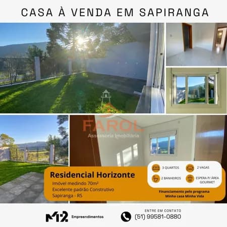 Casa em Horizonte, Sapiranga/RS