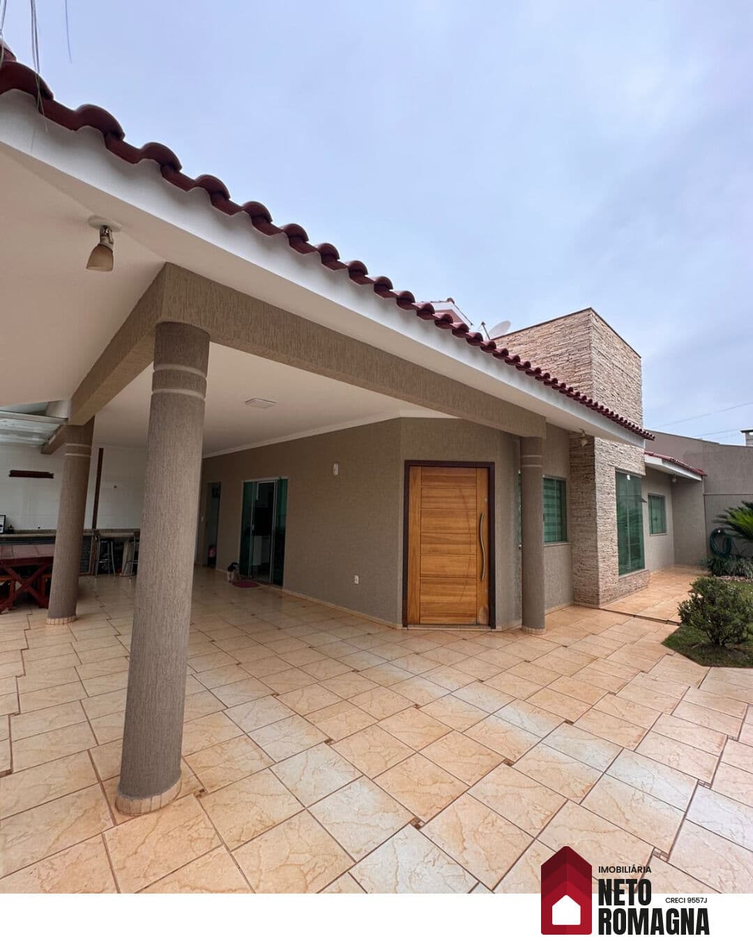 Casa com móveis planejados