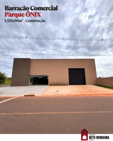 Barracão com 1320,00m² - Pq. Onix