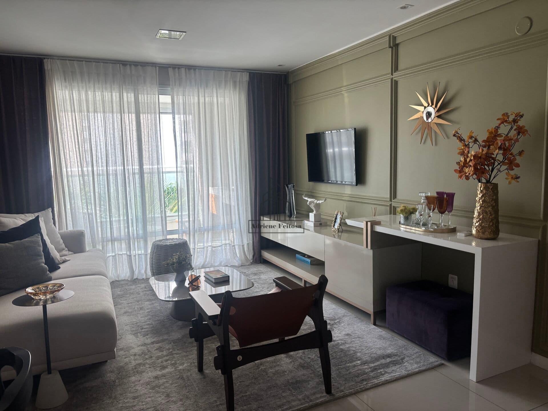 Apartamento mobiliado e decorado
