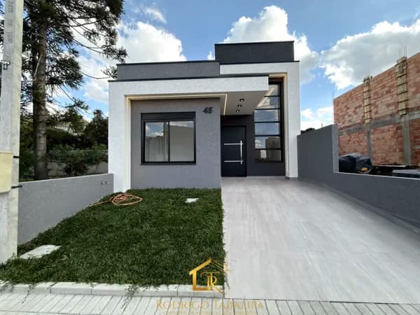 Casa em condominio Moderna com Churrasqueira e Acabamento de Alto Padrão, Umbará, Curitiba