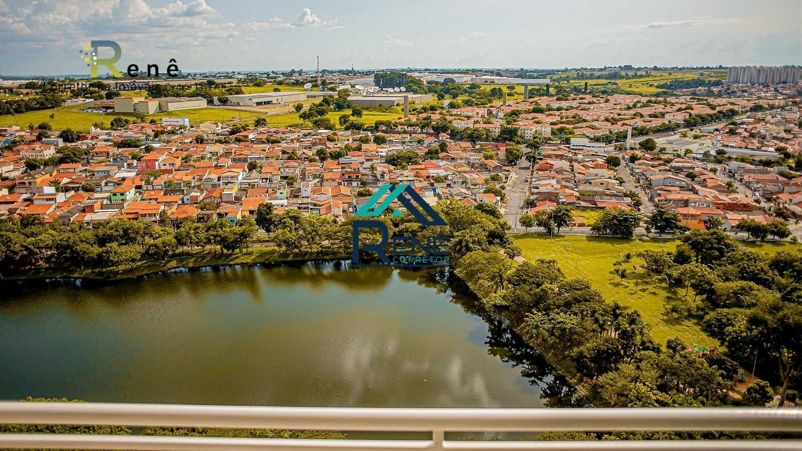 Apartamento no Residencial Parque do Lago em Hortolandia, Varanda e Suíte