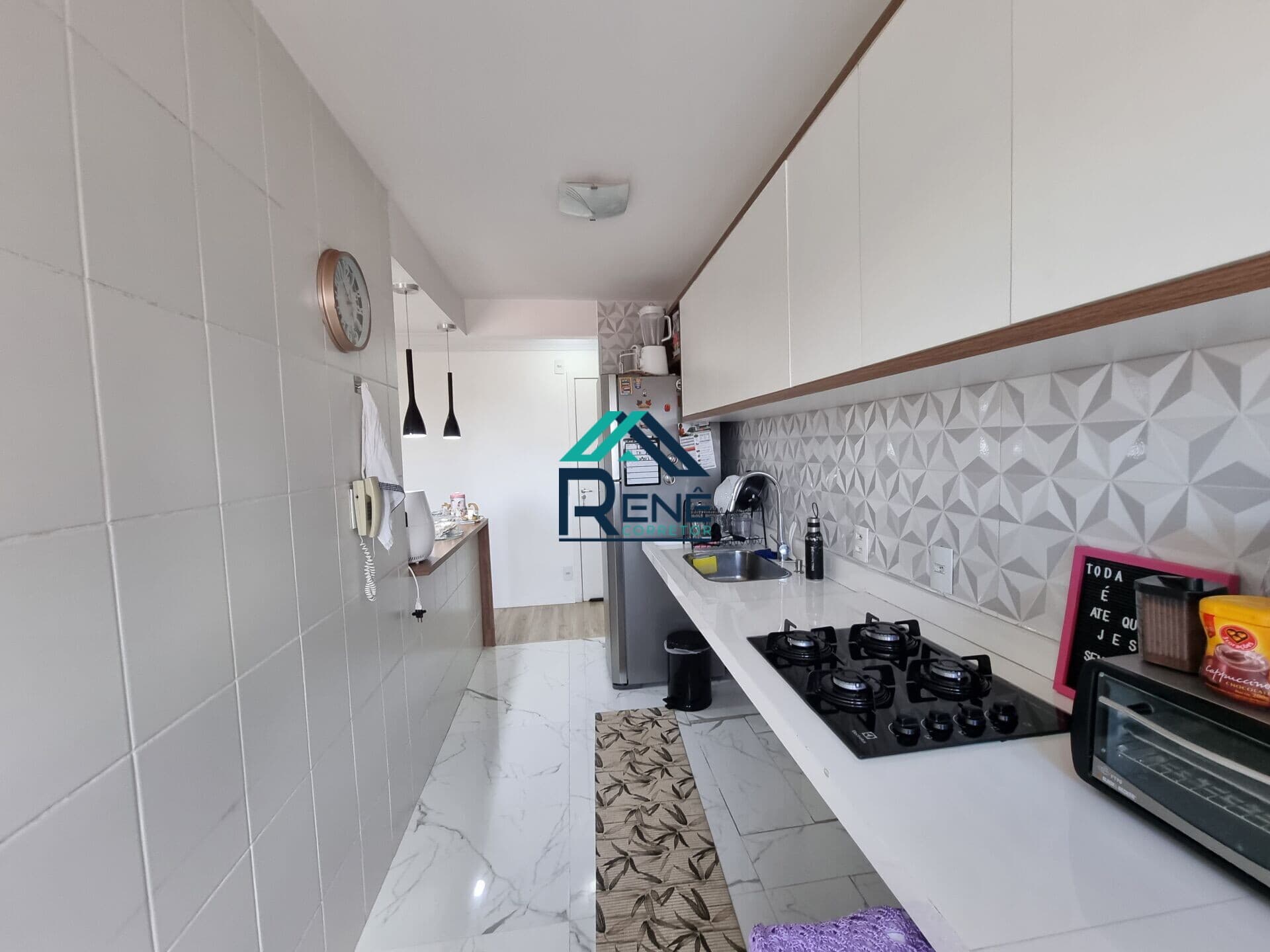 Apartamento em Hortolândia com 2 quartos, Varanda, Região do Rosolen
