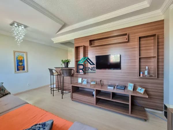 Apartamento à venda no Villa Flora Hortolândia 3 Dorms, 2 Vagas- Jd Interlagos