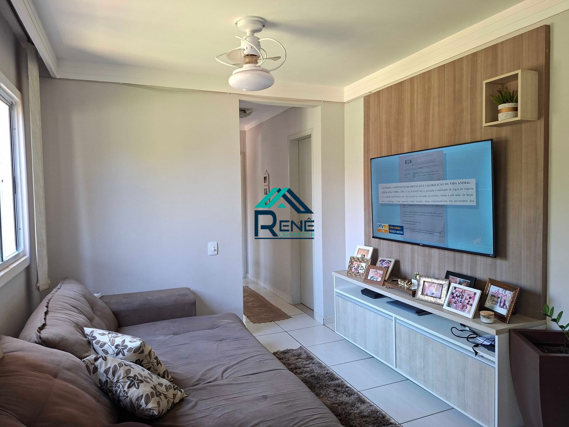 Apartamento à venda no Villa Flora Hortolândia 3 Dorms, Térreo - Jd Interlagos