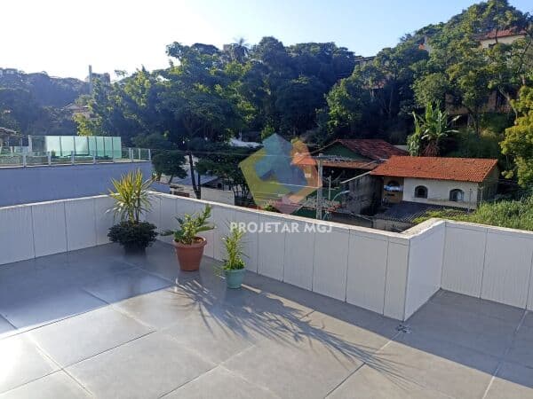 Cobertura com quartos no Jaqueline