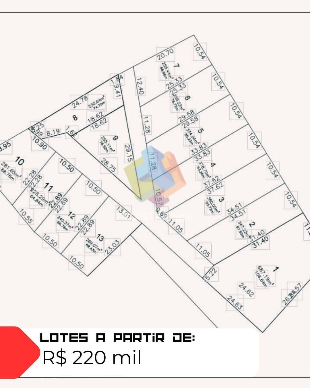 Loteamento no Chácaras Santa Inês, Santa Luzia - MG