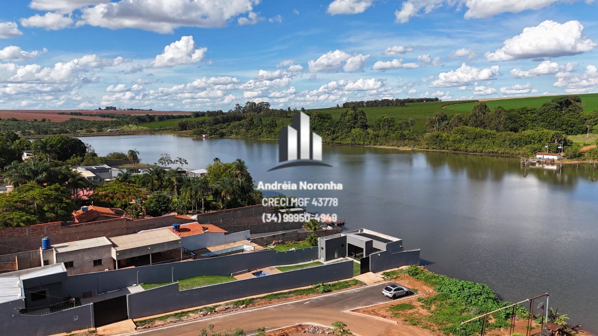 🌳🌴 RANCHO À VENDA NA REPRESA LAGOA DO GARIMPO (80 km de Patos de Minas)🌳🌴
