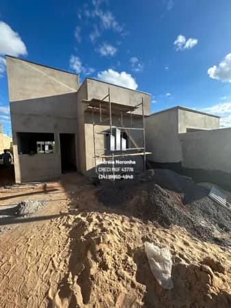 Casa em fase final de acabamentos bairro Parque do Sabiá