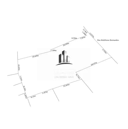 Terreno 1.702,64 m² com três casas - Bairro Jardim América