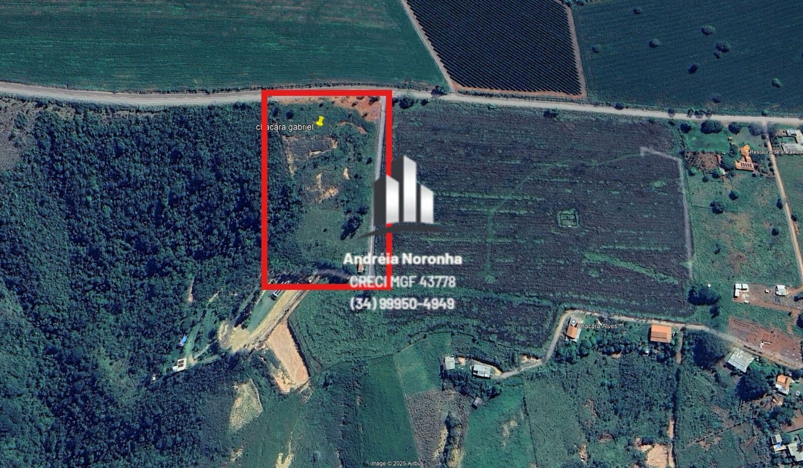Área Comercial 2 hectares com frente pra rodovia