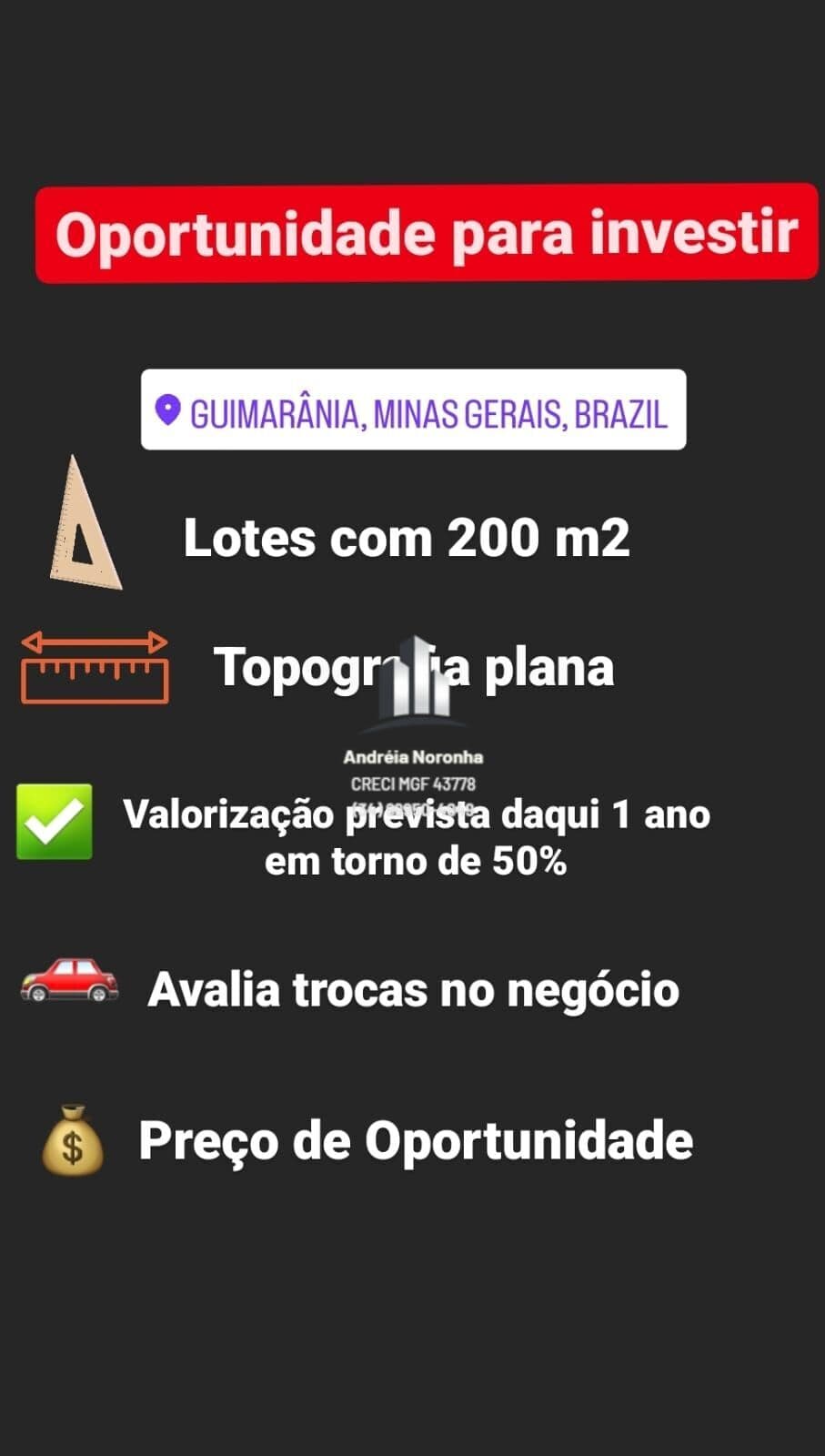 ✳️ LOTES À VENDA EM GUIMARÂNIA - OPORTUNIDADE PARA INVESTIR ✳️
