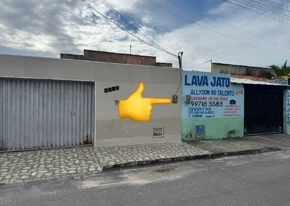 Casa Padrão Bairro Vertente, Município de Horizonte