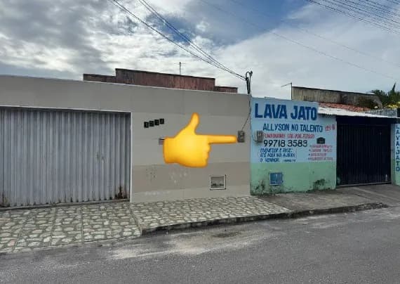 Casa Padrão Bairro Vertente, Município de Horizonte
