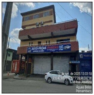 PRÉDIO COMERCIAL A VENDA ÁGUAS BELA PERNAMBUCO CENTRO