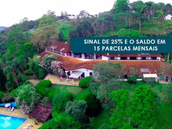 Hotel SPA com área de 28.149 m² e 8.268 m² de construção (próx. à Rod. R. Bittencourt) - Itapecerica da Serra – SP