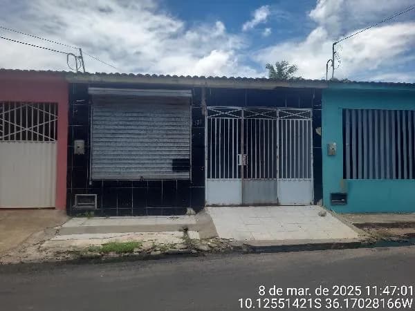Descrição do imóvel CASA EM CORURIPE - ALTO DO CRUZEIRO